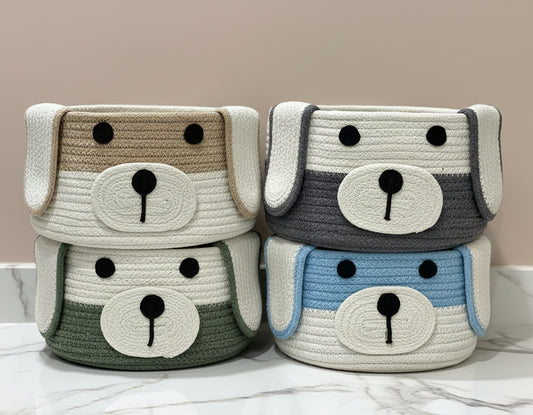 Puppy inspired baskets 4 colours