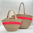 Load image into Gallery viewer, (Coral) Beach bags. Different sizes. Front view
